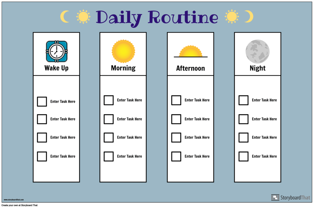 Create a Daily Routine