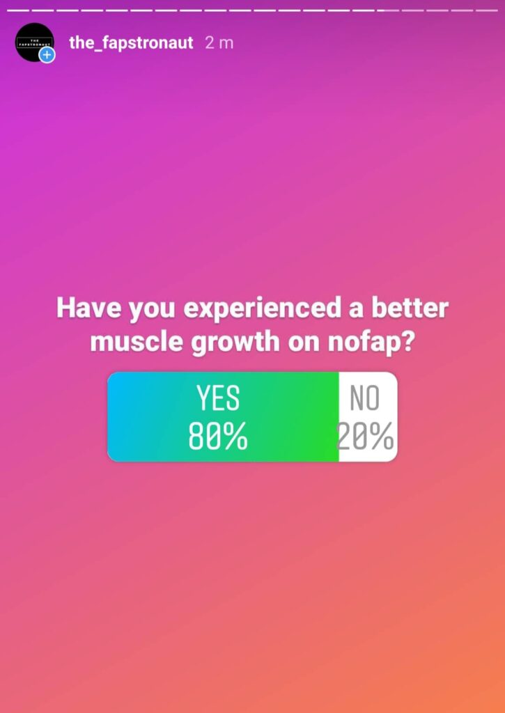 Better muscle growth on nofap
