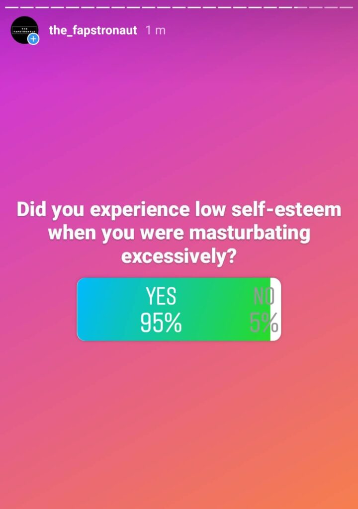 masturbation causes low self esteem