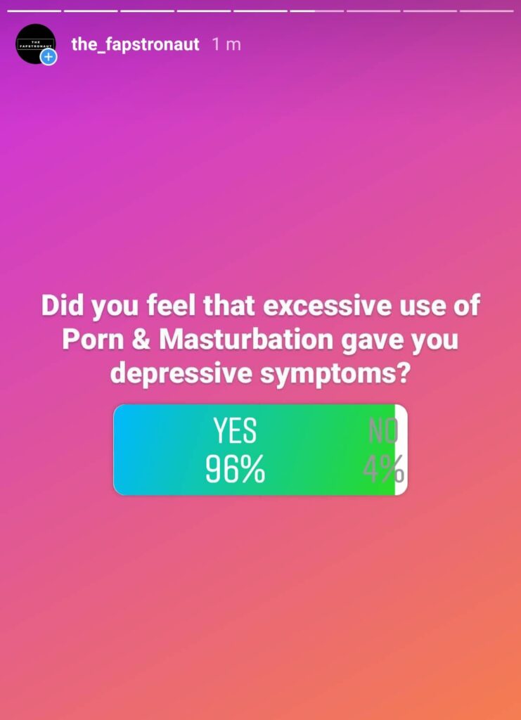 porn and masturbation causes depression